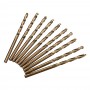 10pcs HSS M35 1.5/2/2.5/3/4/4.5/5mm Cobalt Twist Drill Bits Set