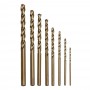 10pcs HSS M35 1.5/2/2.5/3/4/4.5/5mm Cobalt Twist Drill Bits Set