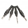 4pcs HSS Countersink Drill Bit Set 1/4 Hex Shank Quick Change #6 #8 #10 #12 Drill Bit Kit