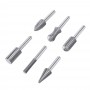 6pcs Router Grinding Burr Drill Bits Sets Grinder Metal Plastic Wood Rotary Tool