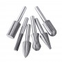 6pcs Router Grinding Burr Drill Bits Sets Grinder Metal Plastic Wood Rotary Tool