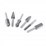 6pcs Router Grinding Burr Drill Bits Sets Grinder Metal Plastic Wood Rotary Tool