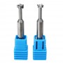 6mm X 2mm/3mm T Slot Router Bit 55 Degrees Grooving Milling Cutter Slotting Woodworking Tool