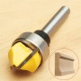 3/4 Inch Faux Panel Ogee Groove Router Bit 1/4 Inch Shank Diameter For Woodworking