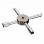 Multifunctional 4.0/5.5/7.0/8.0mm Hex Socket Wrench Spanner Nut Key Stainless Steel