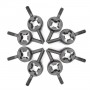 10 PCS Bicycle Valve Wrench Multi-functional Valve Mouth Key