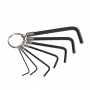 Hex Key Wrench 7Pcs Hex Key Set On A Ring