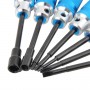 7 Pcs Steel Hex Socket Nut Key Screwdriver Wrench Tool Set