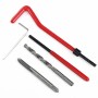 30pcs M5 Metric Stripped Thread Repair Insert Kit Pro Coil Drill Compatible Hand Repairing Tool Set