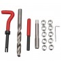 15pcs Thread Repair Kit M8/M10/M12 Drill Garage Recoil Insert Kit Workshop Tool Set