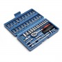 46pcs Spanner Socket Screwdriver Ratchet Wrench Set Car Repair Tools Kit Set