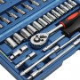 46pcs Spanner Socket Screwdriver Ratchet Wrench Set Car Repair Tools Kit Set