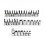 46pcs Spanner Socket Screwdriver Ratchet Wrench Set Car Repair Tools Kit Set