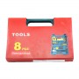 8pcs Car Repair Tool Set Steel Alloy Household Tool Set Kit Car Emergency Kit Hardware Tools