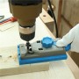 Round Wood Tenon Locator Drilling Positioner Drill Hole Woodworking Tool