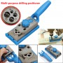 Round Wood Tenon Locator Drilling Positioner Drill Hole Woodworking Tool