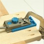 Round Wood Tenon Locator Drilling Positioner Drill Hole Woodworking Tool