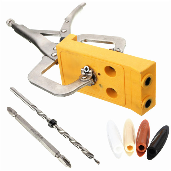 Pocket Hole Jig Woodwork Guide Repair Carpenter Kit Woodworking Tool